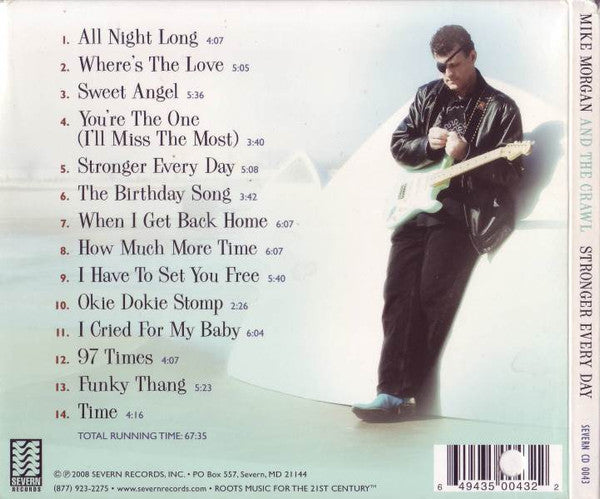 Mike Morgan And The Crawl* : Stronger Every Day (CD, Album)