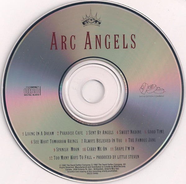 Arc Angels : Arc Angels (CD, Album)