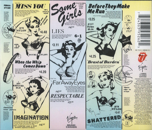 The Rolling Stones : Some Girls (CD, Album, RE, RM, Sli)