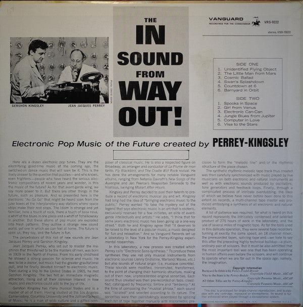 Perrey & Kingsley : The In Sound From Way Out! (LP, Album, RE)