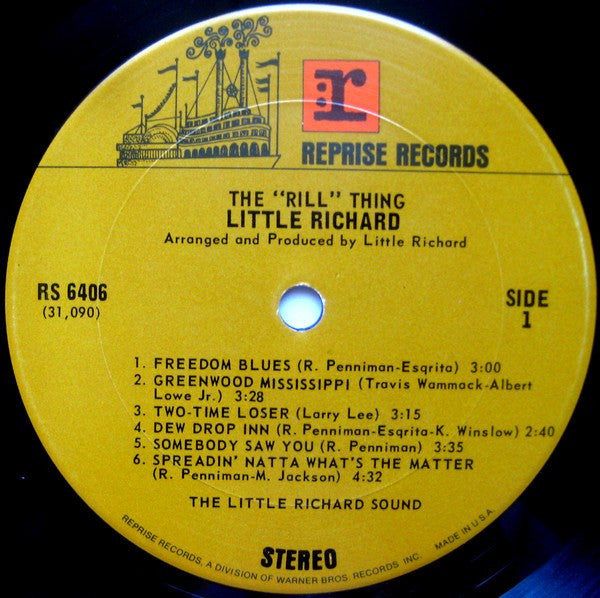 Little Richard : The Rill Thing (LP, Album)
