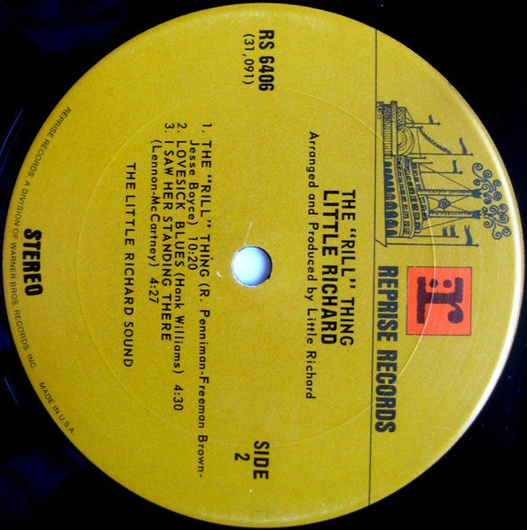 Little Richard : The Rill Thing (LP, Album)