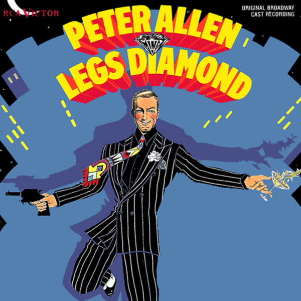 Peter Allen & Legs Diamond Original Broadway Cast : Legs Diamond (LP, Album)