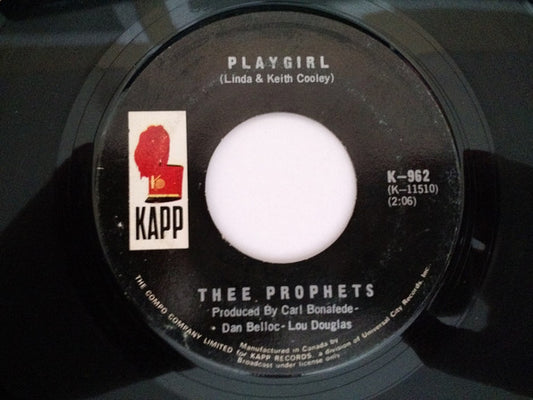 Thee Prophets : Playgirl / Patricia Ann (7")