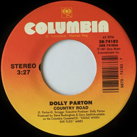 Dolly Parton : Country Road (7", Single)
