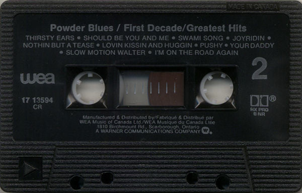 Powder Blues : First Decade / Greatest Hits (Cass, Comp, Dol)