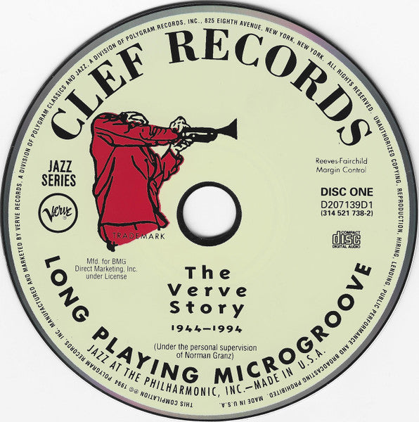 Various : The Verve Story: 1944 - 1994 (4xCD, Comp, Club + Box)