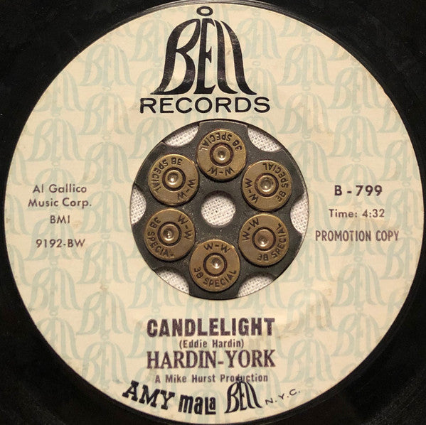 Hardin & York : Tomorrow Today (7", Single, Promo)