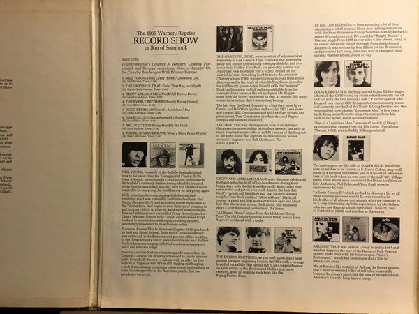 Various : The 1969 Warner/Reprise Record Show (2xLP, Comp, Smplr, San)