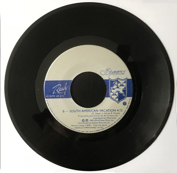 Spoons : Smiling In Winter (7", Single)