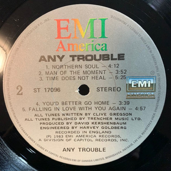 Any Trouble : Any Trouble (LP, Album)