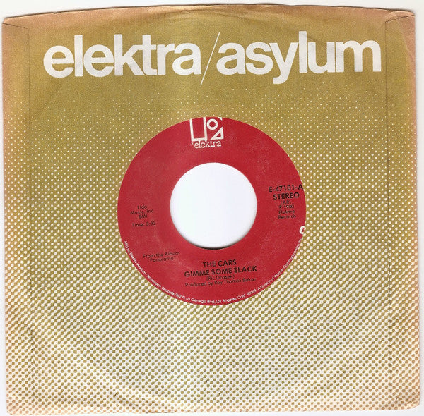 The Cars : Gimme Some Slack / Don´t Go To Pieces (7", Single)