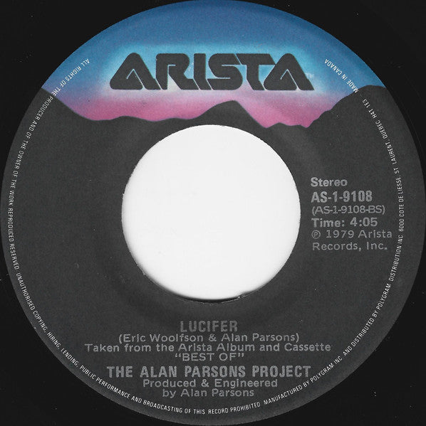 The Alan Parsons Project : You Don't Believe / Lucifer (7")