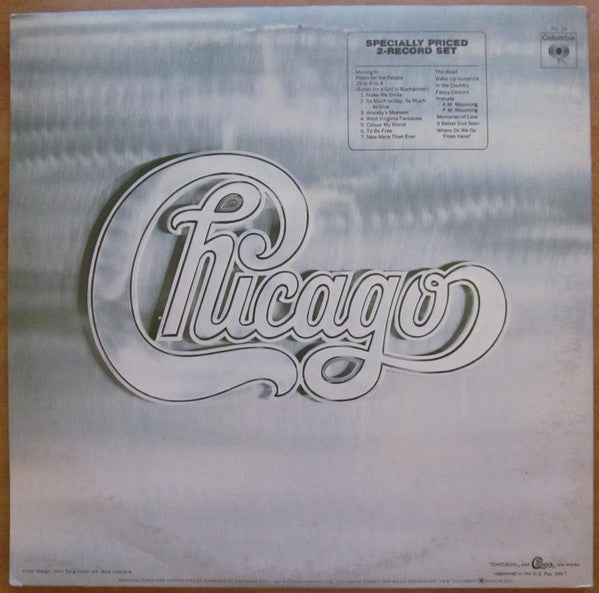 Chicago (2) : Chicago (2xLP, Album, RE, Gat)