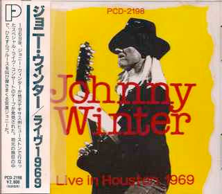 Johnny Winter : Live In Houston, 1969 (CD, Album)