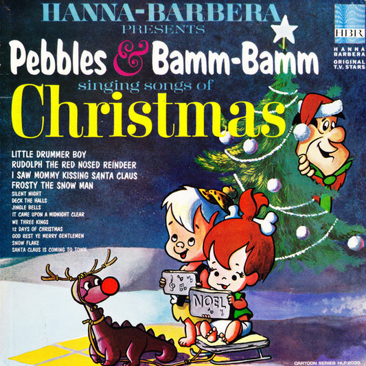 Pebbles & Bamm-Bamm : Hanna-Barbera Presents Pebbles & Bamm-Bamm Singing Songs Of Christmas (LP, Mono)