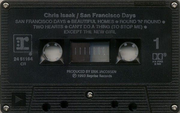 Chris Isaak : San Francisco Days (Cass, Album, Dol)