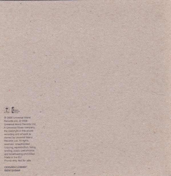 Keane : Is It Any Wonder? (CD, Single, Promo, Car)