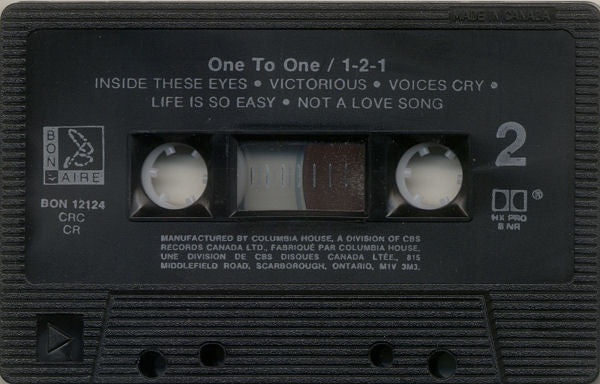 One To One : 1-2-1 (Cass, Album, Club, Dol)
