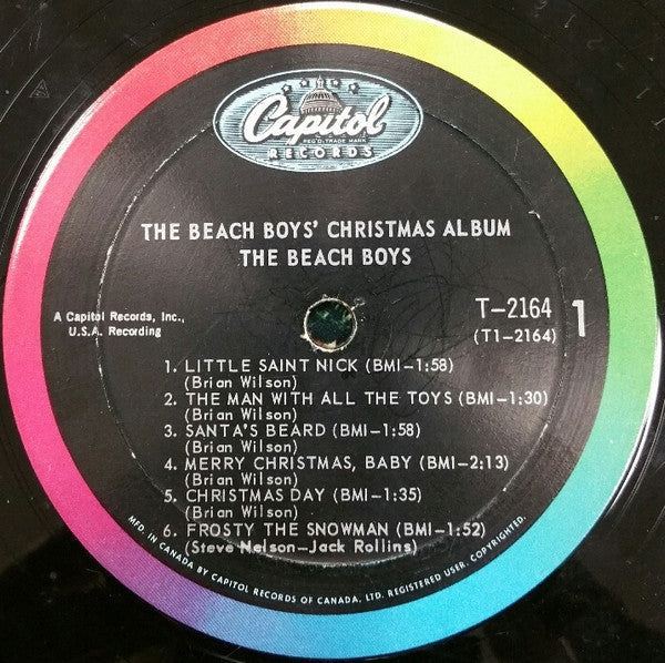 The Beach Boys : The Beach Boys' Christmas Album (LP, Album, Mono)