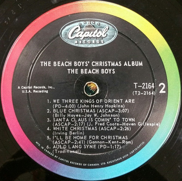The Beach Boys : The Beach Boys' Christmas Album (LP, Album, Mono)