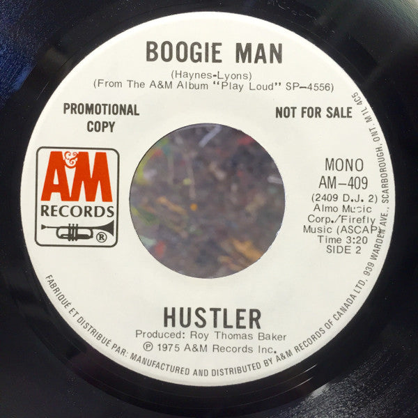 Hustler (9) : Money Maker (7", Mono, Promo)