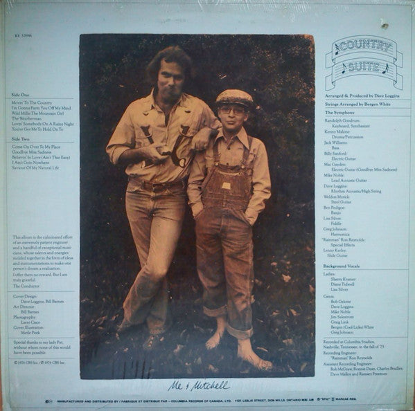 Dave Loggins : Country Suite (LP, Album)