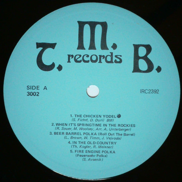 The Tyrolean Mountain Boys : The Chicken Yodel (LP, Album)