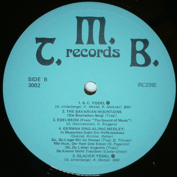 The Tyrolean Mountain Boys : The Chicken Yodel (LP, Album)