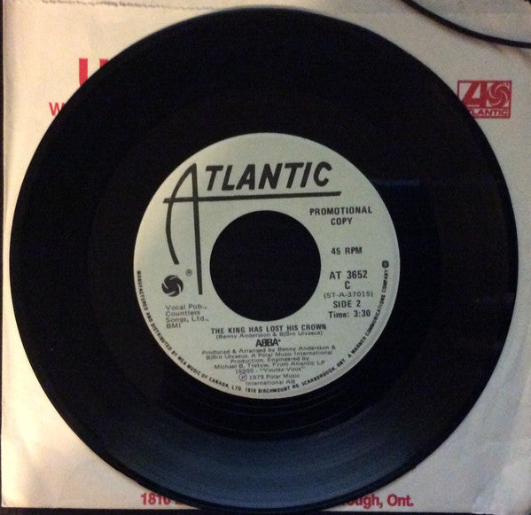 ABBA : Gimme! Gimme! Gimme! (A Man After Midnight) (7", Single, Promo)