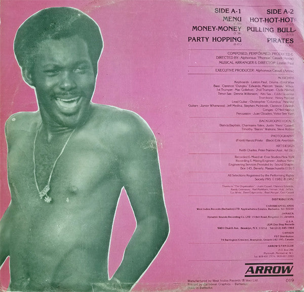 Arrow (2) : Hot Hot Hot (LP, Album)