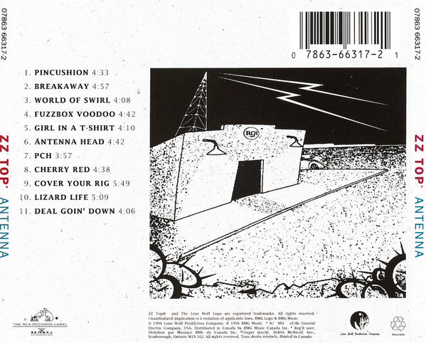 ZZ Top : Antenna (CD, Album)