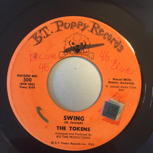 The Tokens : Swing / A Girl Named Arlene (7")