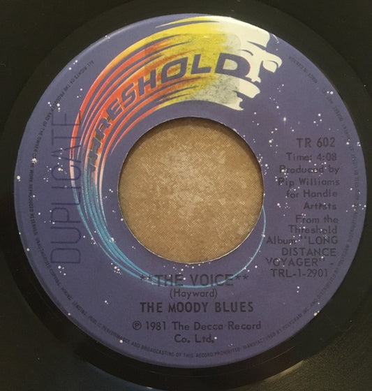 The Moody Blues : The Voice (7", Single)