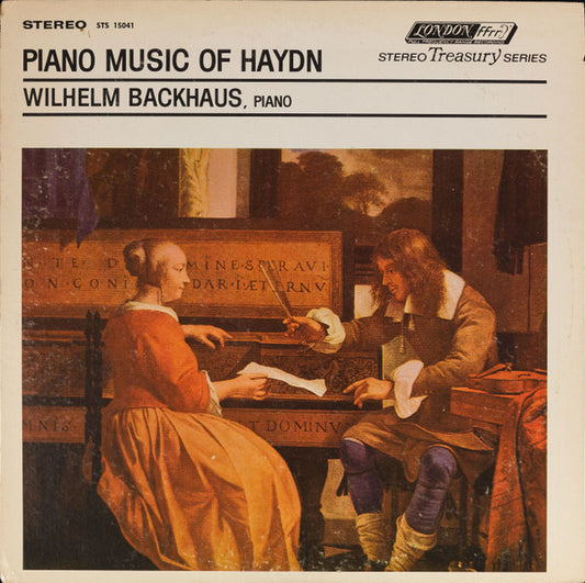 Joseph Haydn, Wilhelm Backhaus : Piano Music Of Haydn (LP, Album, RE, RP)
