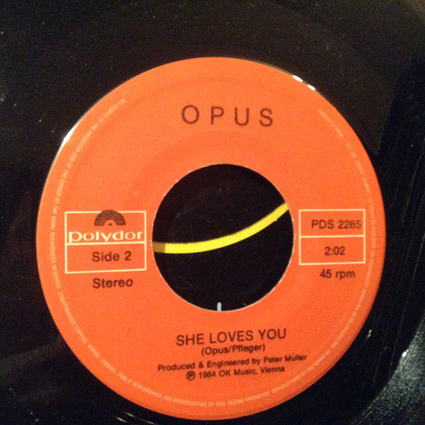 Opus : Live Is Life (7", Single)
