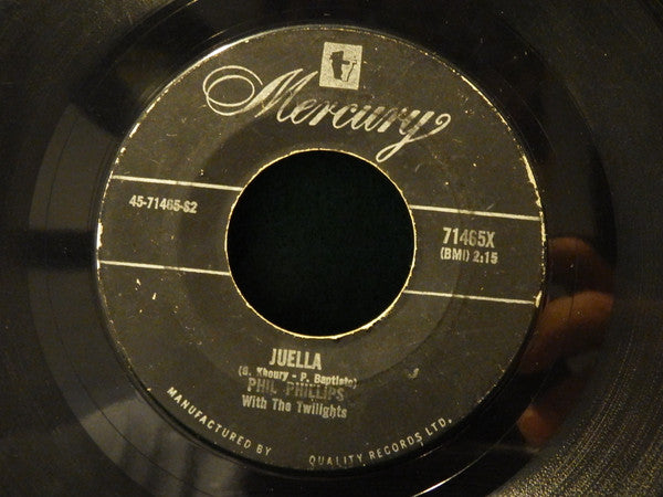 Phil Phillips With The Twilights : Sea Of Love / Juella (7", Single)