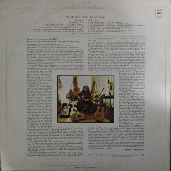David Bromberg : David Bromberg (LP, Album)