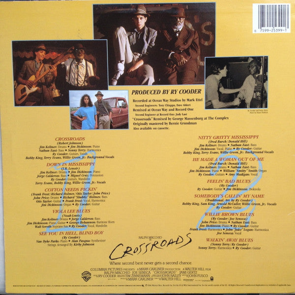 Ry Cooder : Crossroads - Original Motion Picture Soundtrack (LP, Album)