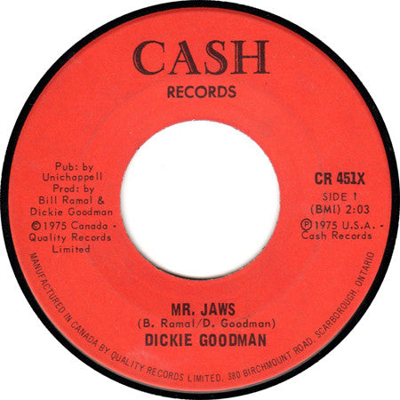 Dickie Goodman : Mr. Jaws (7", Single)