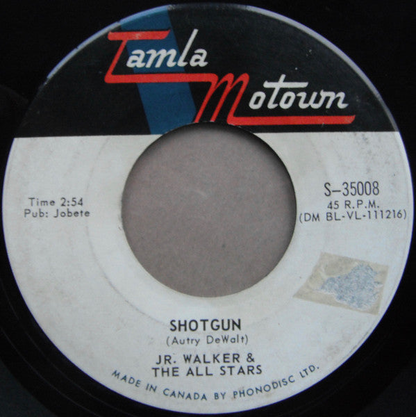 Junior Walker & The All Stars : Shotgun / Hot Cha (7", Single)