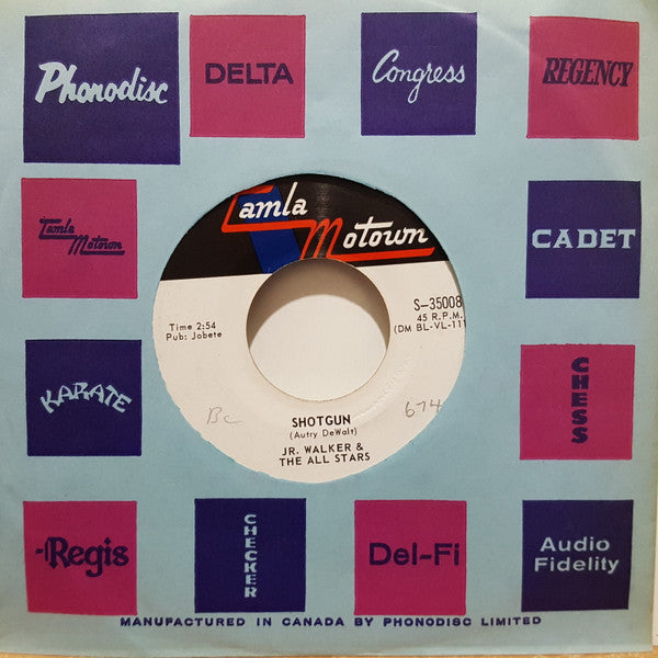 Junior Walker & The All Stars : Shotgun / Hot Cha (7", Single)