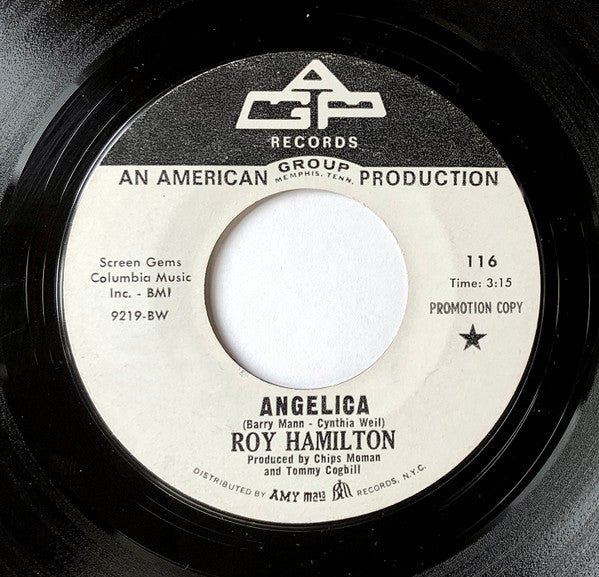 Roy Hamilton (5) : Angelica / Hang-Ups (7", Single, Promo, Styrene)