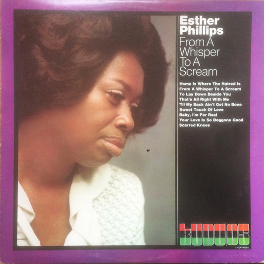 Esther Phillips : From A Whisper To A Scream (LP, Album)