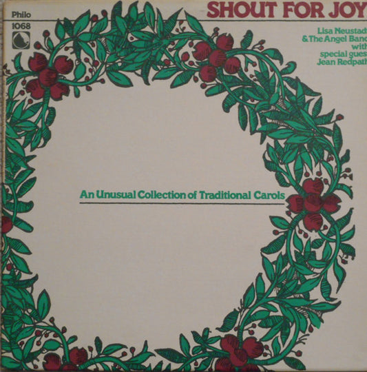 Lisa Neustadt & The Angel Band (2) With Special Guest Jean Redpath : Shout For Joy (LP, Album)