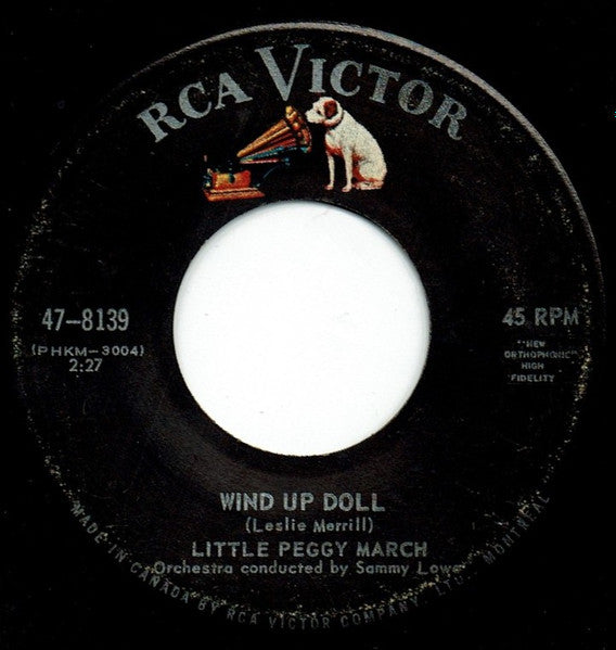 Peggy March : I Will Follow Him / Wind-Up Doll (7")