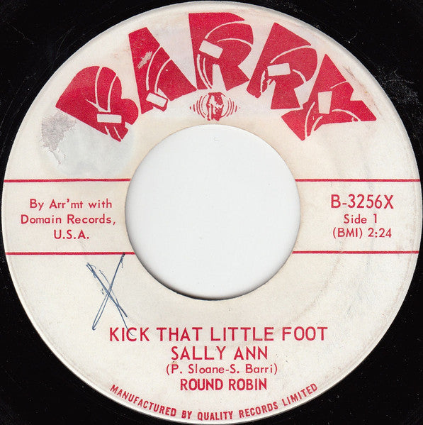 Round Robin : Kick That Little Foot Sally Ann / Slauson Party  (7")