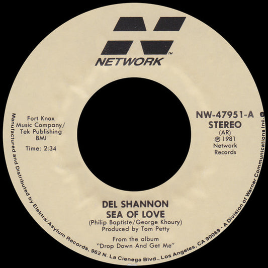 Del Shannon : Sea Of Love (7", Single, Styrene, All)
