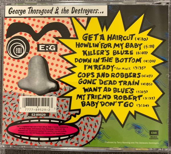 George Thorogood & The Destroyers : Haircut (CD, Album)