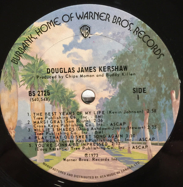 Doug Kershaw : Douglas James Kershaw (LP)